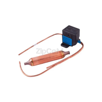 Клапан 3-х ходовой распределения фреона + фильтр для холодильника Indesit С00143140