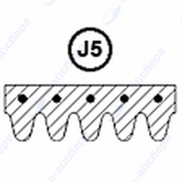 Ремень 1321 J5 Merloni 104490 1.11.000.38