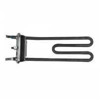 ТЭН 1950W, Ariston, L238мм, R13, M185, K2, изогнутый, угол 25°, отверстие под датчик, с термопредохранителем, 230V